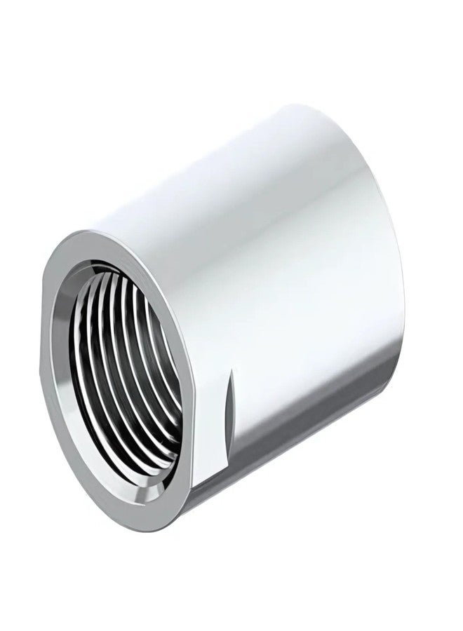 KINIK CP Socket Connector for Pipe Fittings (1/2" Inch X 1/2" Inch) - Durable, Corrosion-Resistant Brass Connector for Secure and Leak-Proof Pipe Fittings and Plumbing Applications. - Image 2